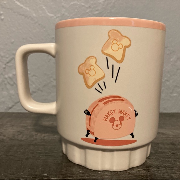 Disney Mickey Mouse Coffee Mug with Clock Design - Picture 2 of 7